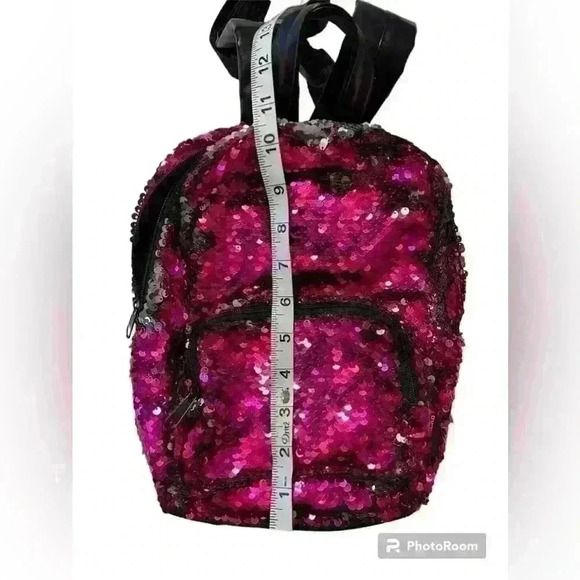 Sequin mini backpack - Picture 4 of 5